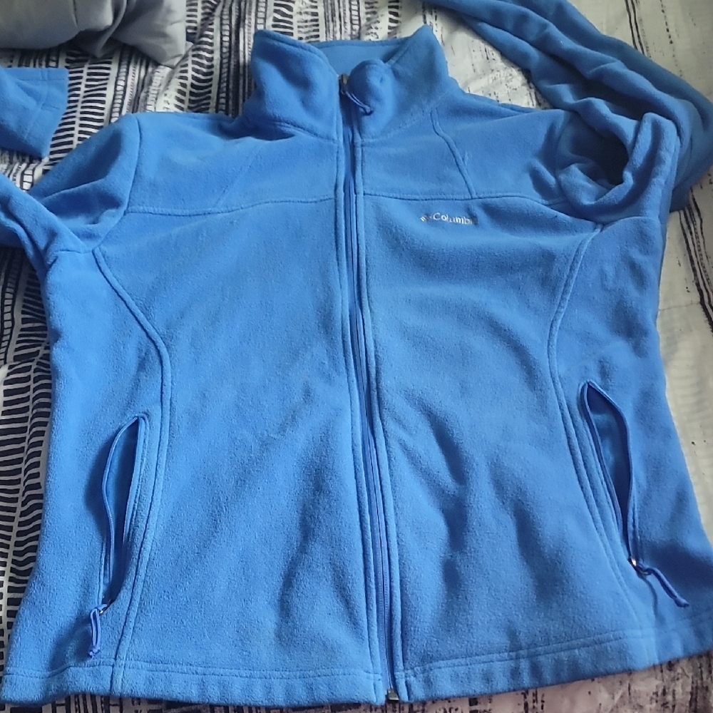 Columbia Blue Fleece Jacket